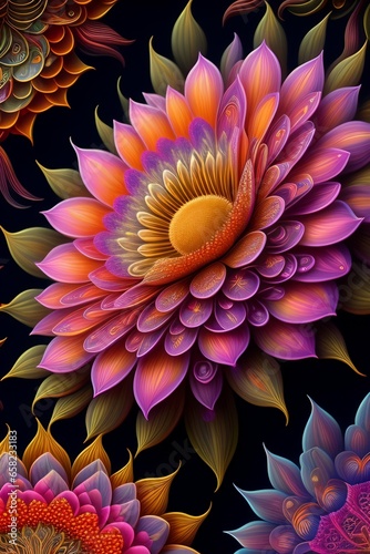 flower background Sunflower