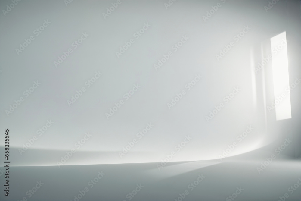 White minimalist space background