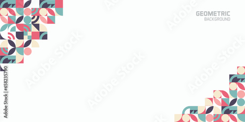 Abstract geometric backgorund with pastel colour for anypurposes