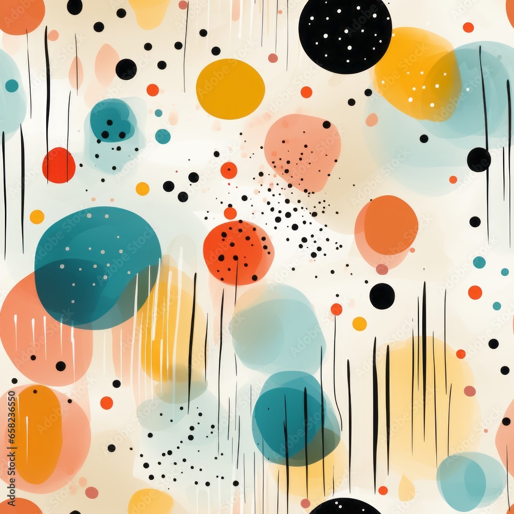 custom made wallpaper toronto digitalAn abstract colored pattern that includes circles and dots, minimalistic brushstrokes, soft color palette.