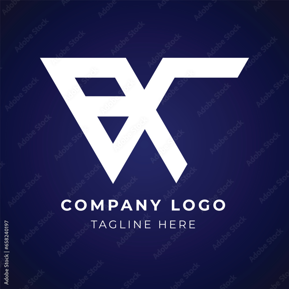 Creative Letter BC Monogram Logo Design Icon Template
