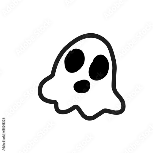 Halloween with cute and spooky characters and stuff