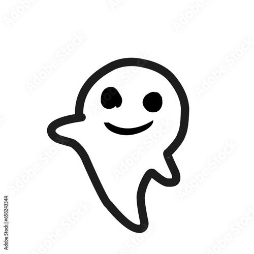 Halloween with cute and spooky characters and stuff