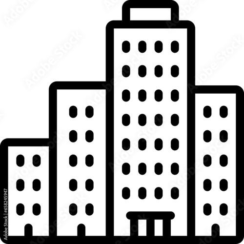 City Scape Buildings Icon