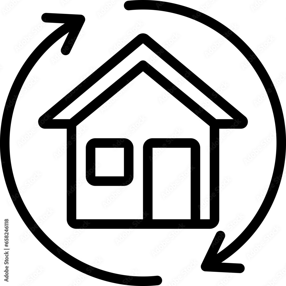 Housing Cycle Icon Housing Cycle Icon