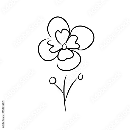 luxury flowers and logo photo