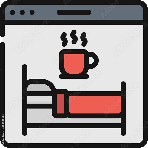 Bed And Breakfast Website Icon