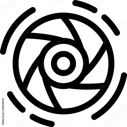 Diaphragm Icon