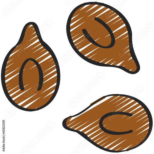 Flaxseeds Icon