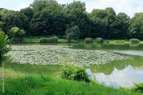 Kleiner See am ehemaligen Volksbad bei Görlitz photo