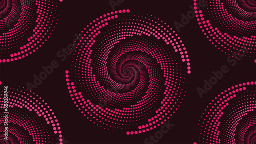 Abstract spiral pink color vortex background.