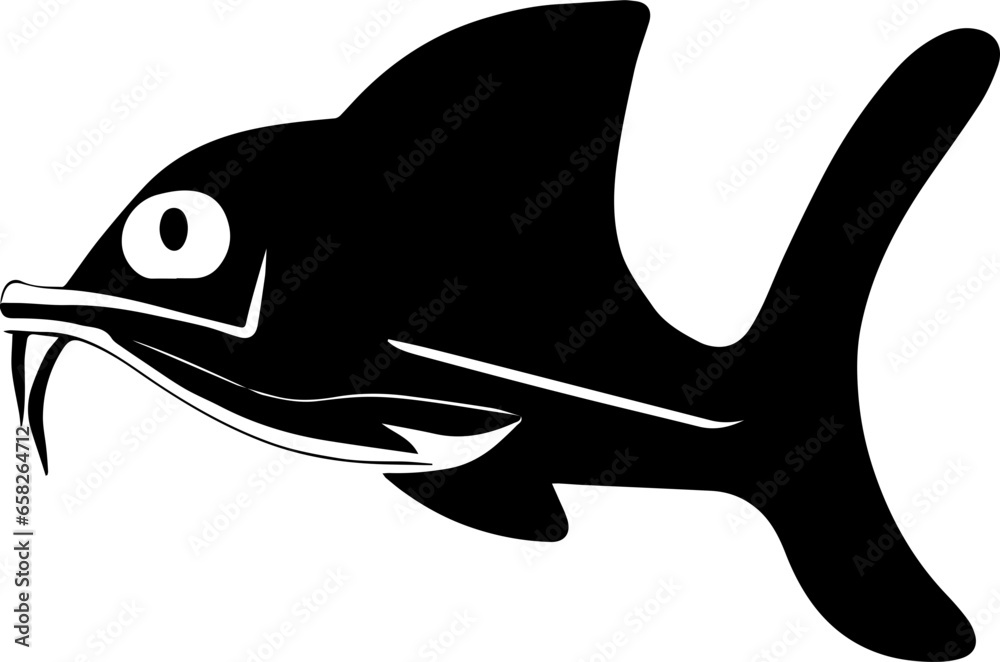 Obraz premium Ghost Catfish icon 3