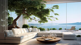 Home interior design, modern living room