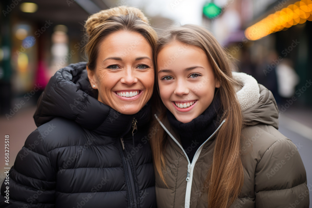 Mother and daughter spending time together. Mother and daughter spending time together.