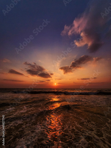 Sunset on the Beach