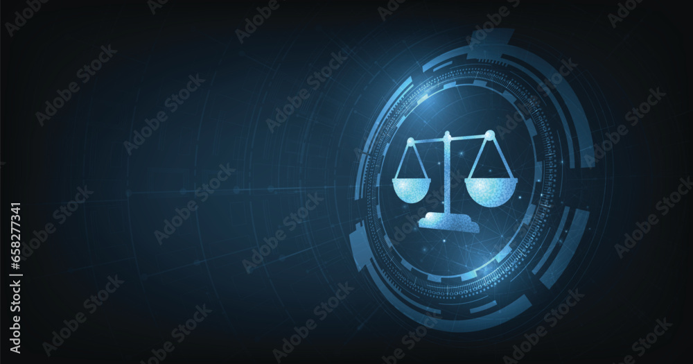 Internet law on a Dark Blue background. Cyber Law as digital legal services Labor law, Lawyer. Internet law on a Dark Blue background. Cyber Law as digital legal services Labor law, Lawyer.