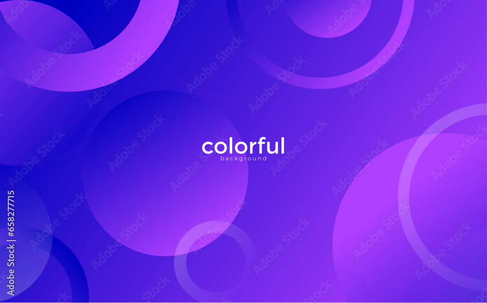 Abstract background with circles, Purple banner Abstract background with circles, Purple banner
