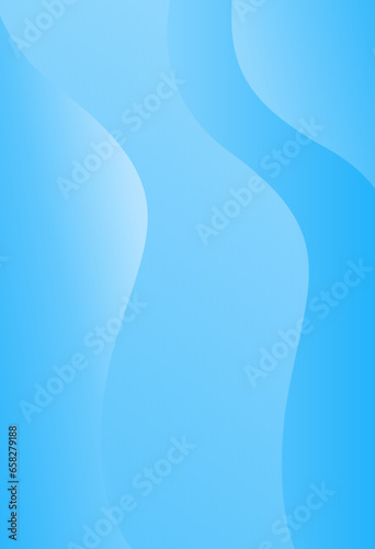 Abstract blue background with bubbles, 3D Blue banner, abstract blue background with waves