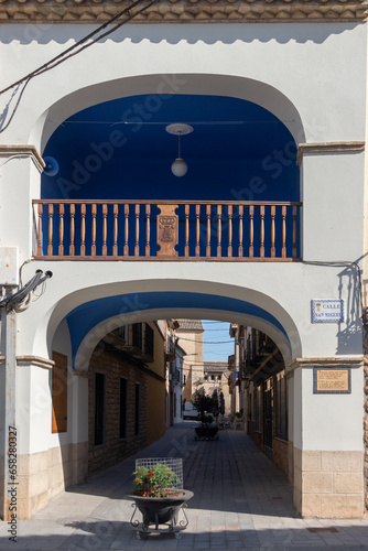 Bujaraloz un municipio de la comarca de los Monegros en la provincia de Zaragoza en Aragón. photo