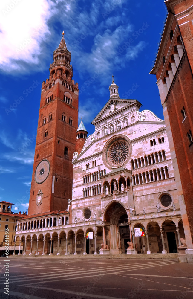 The city of Cremona in the Lombardy region.
