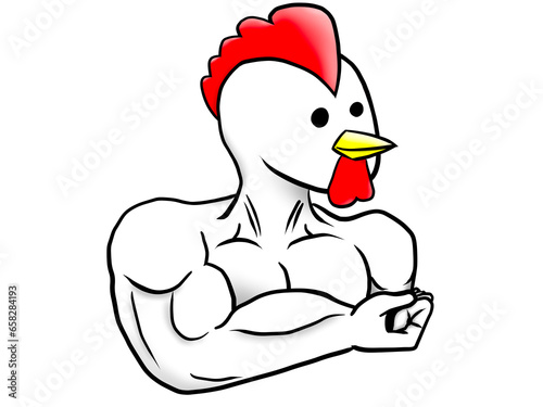 Chicken mascular