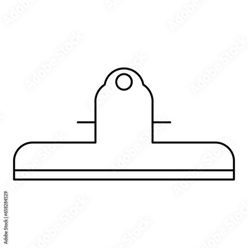 Magnetic Paper Clip Icon For Logo And More