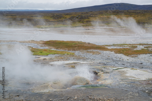 geyser in park 