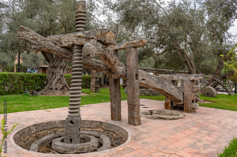 Φωτογραφία Parque El Olivar or Olive Grove Park, in the flourishing San Isidro District of Lima, Peru