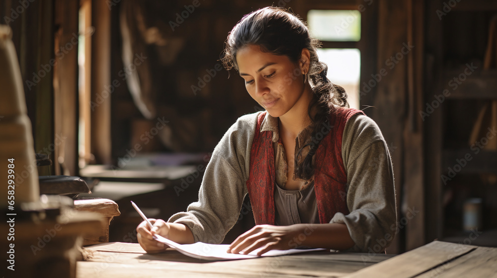 Dedicated Latina Student: Pursuing Knowledge Dedicated Latina Student: Pursuing Knowledge