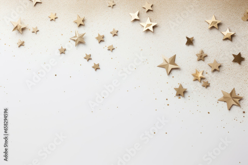Star with copy space invitation backdrop, christmas greeting background