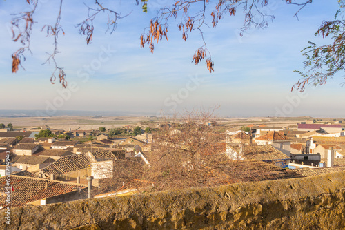 El municipio de La Almolda en la Comarca de los Monegros en la provincia de Zaragoza  photo