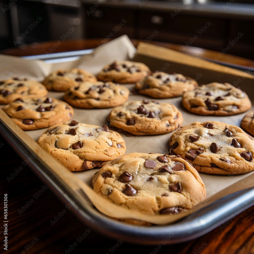 Homemade cookies, AI Generated