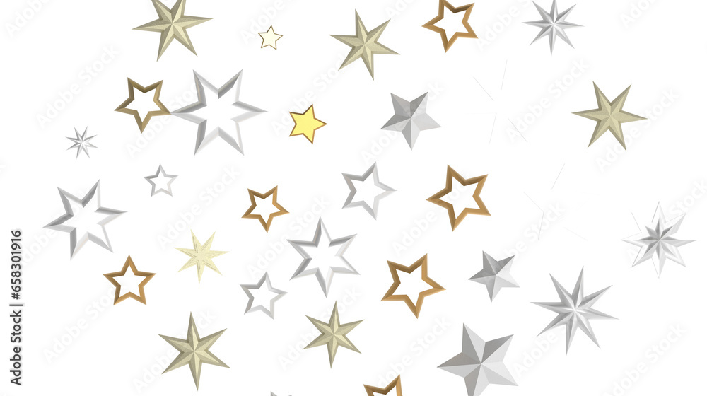 Golden Stardust Cascades in Mesmerizing 3D Rain Illustration Golden Stardust Cascades in Mesmerizing 3D Rain Illustration