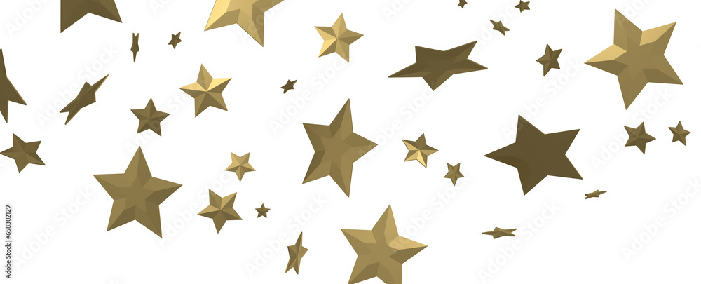 Celestial Christmas Plummet: Dynamic 3D Illustration of Falling Festive Celestial Objects Celestial Christmas Plummet: Dynamic 3D Illustration of Falling Festive Celestial Objects