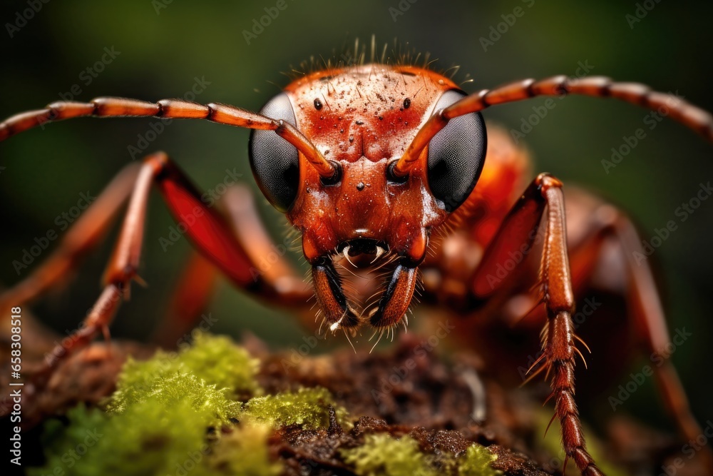Macro photography of an ant Macro photography of an ant