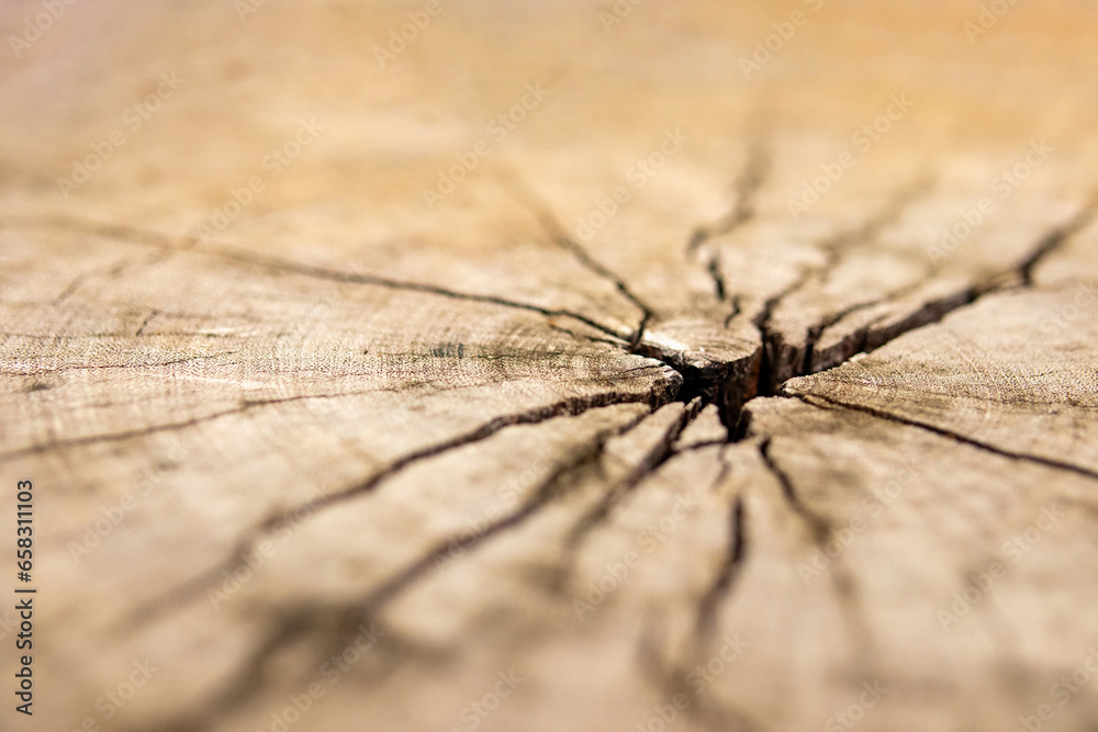 old tree stump wooden texture background close up