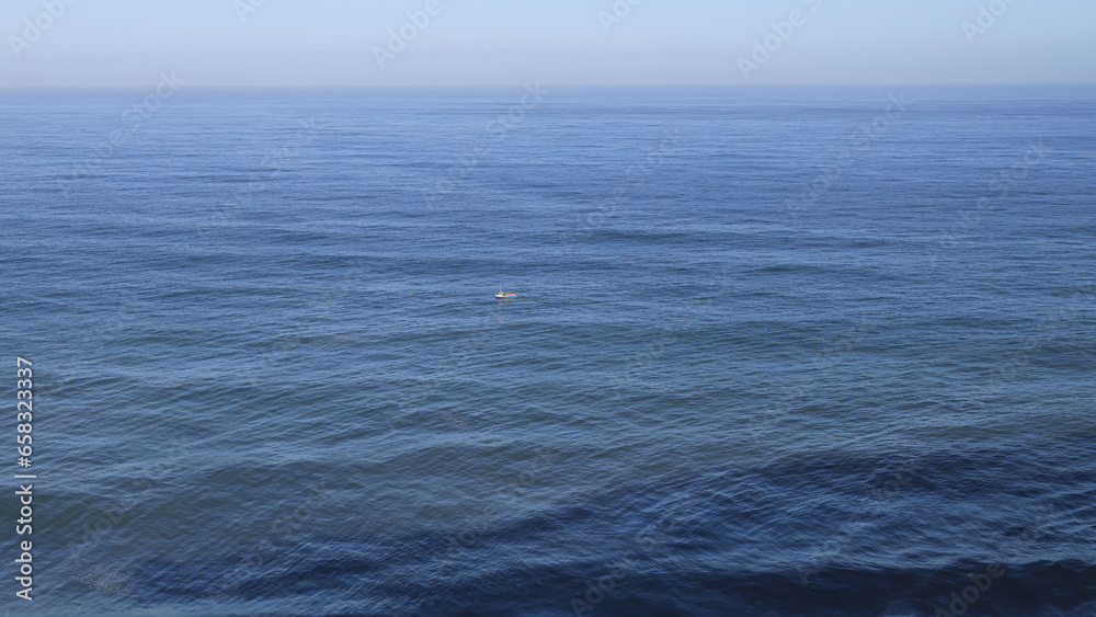 Fototapeta premium Blue wave in the ocean, texture