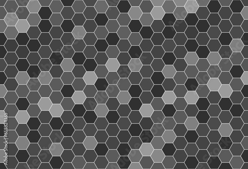 hexagon background pattern dark grey 