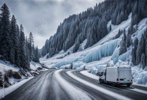 Paisaje nevado
