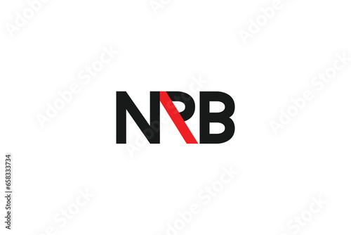 Monogram Letter NRB  Modern Initial Logo Design 
 photo