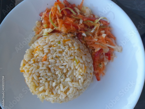 rice with chicken