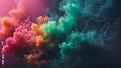 Vibrant Spectrum Captivating Rainbow Colors Background for Creative Designs. AI Generated