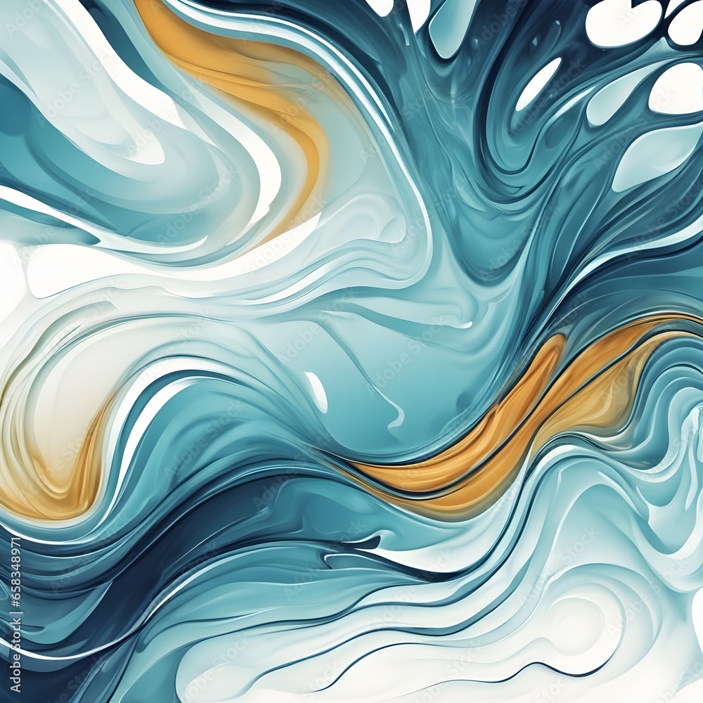 abstract background with waves