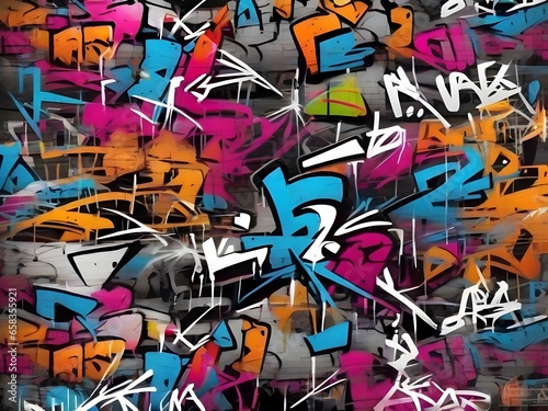 graffiti on wall