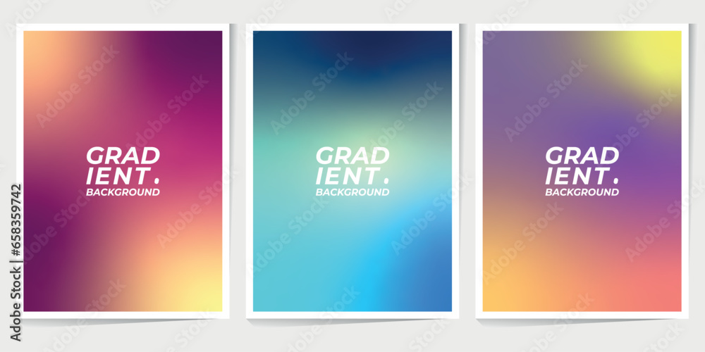 Abstract gradient background. Holographic abstract fantasy backdrop with fairy sparkle for poster, banner, flyer, magazine, cover, brochure, festival, or event.