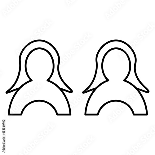  person line icon, person vector, team, business, people, female, group, person, office, work, teamwork, woman, men, male, adult, businesswoman, young, businessman, vector, illustration, isolated, sm