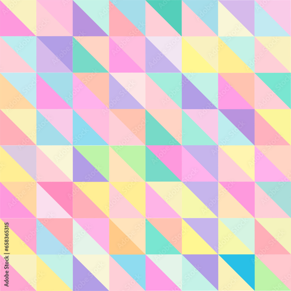 Beautiful Colorful and pastel seamless pattern background, wrapping, wallpaper, webcover