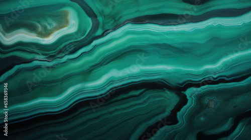 Gradient surface of green agate rock - Generative Ai photo