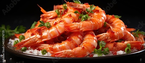Seafood made with shrimp
