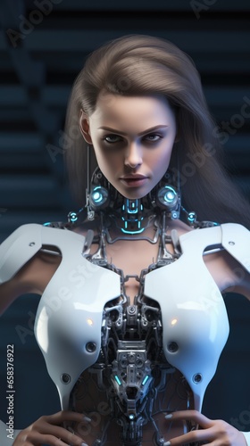 cyborg woman